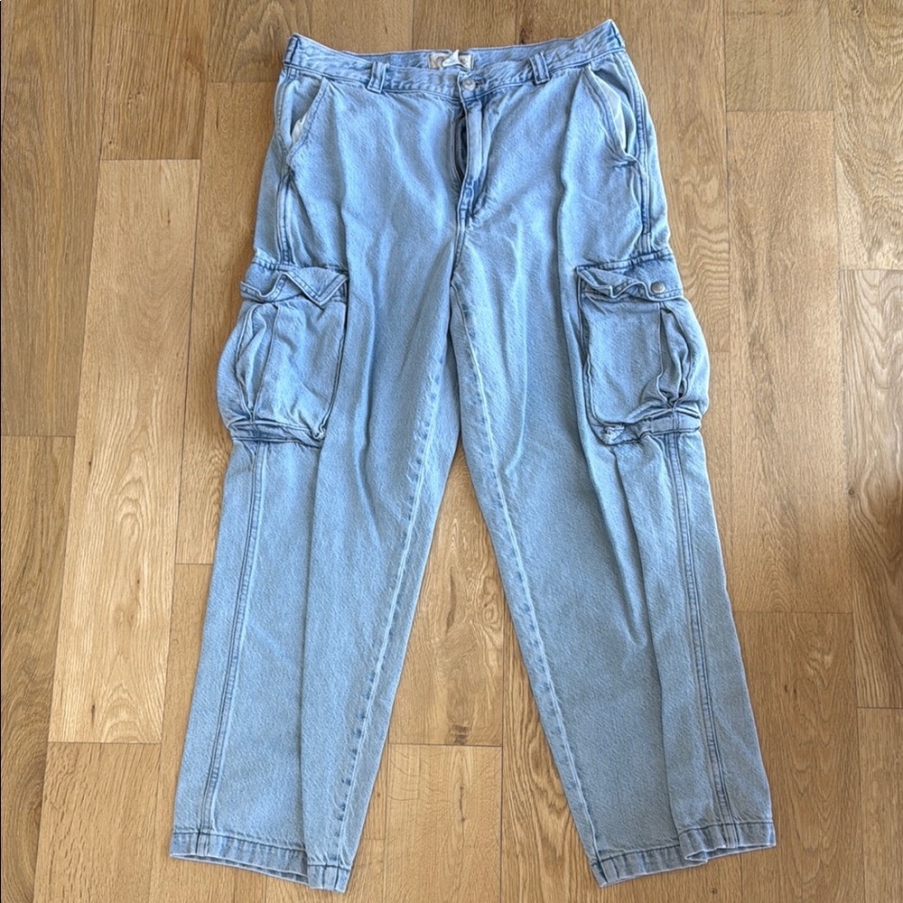 Madewell Low Slung Cargo Jeans